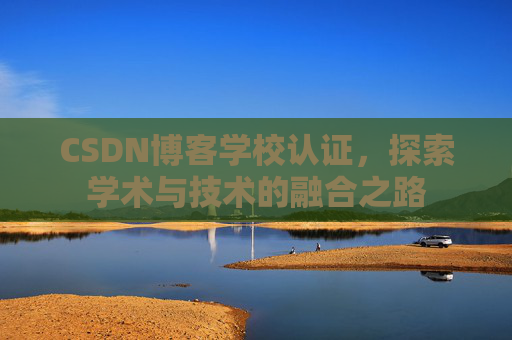 CSDN博客学校认证,探索学术与技术的融合之路